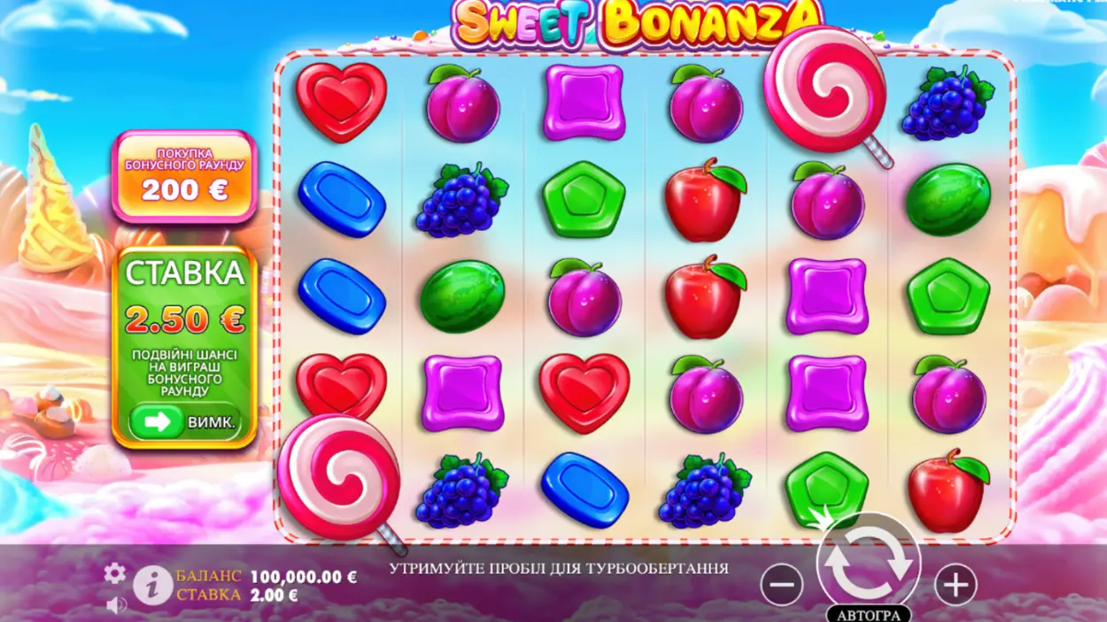 Sweet Bonanza гра