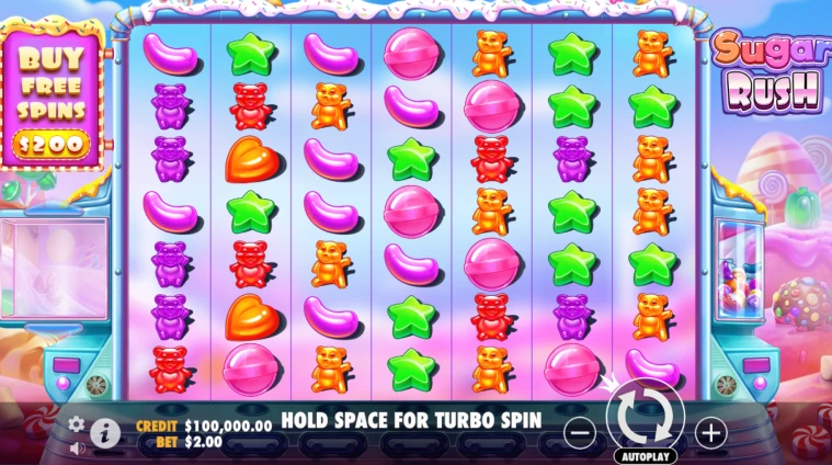 Ігровий автомат Sugar Rush